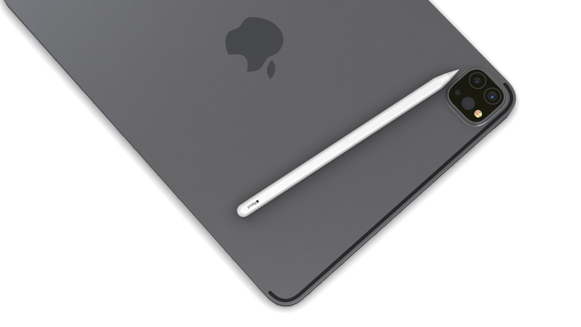 Apple iPad Pro 11 2022 All Colors with Pencil Low-poly 3D model_22