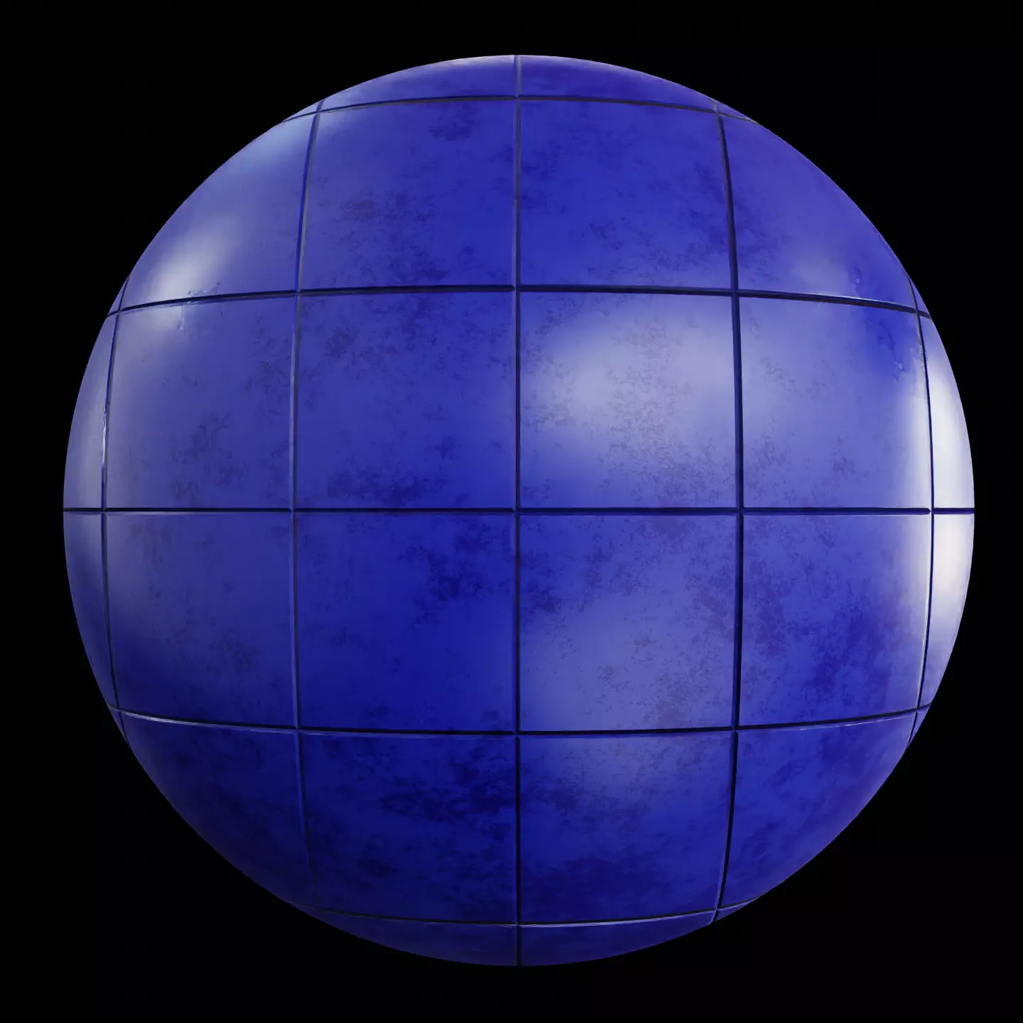 Procedural Marble Tile Material Texture_0