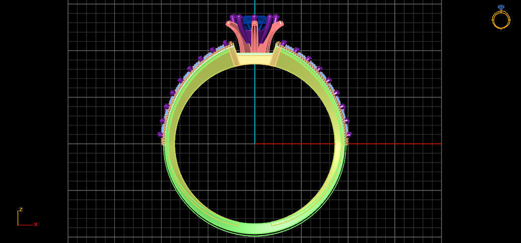 rings 3D print model_2