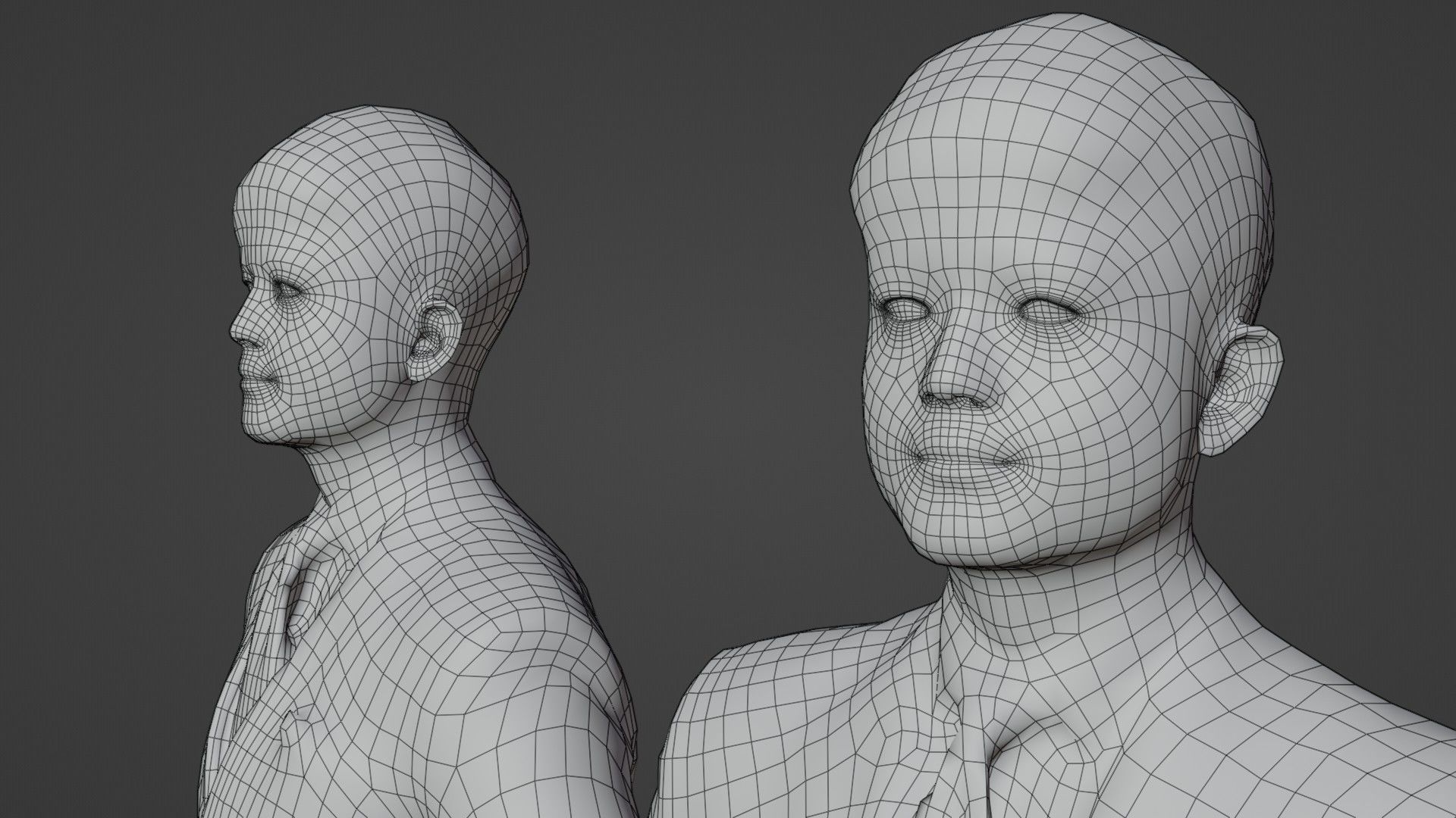 Asian Man Animation 3D 115 Dai Low-poly 3D model_3