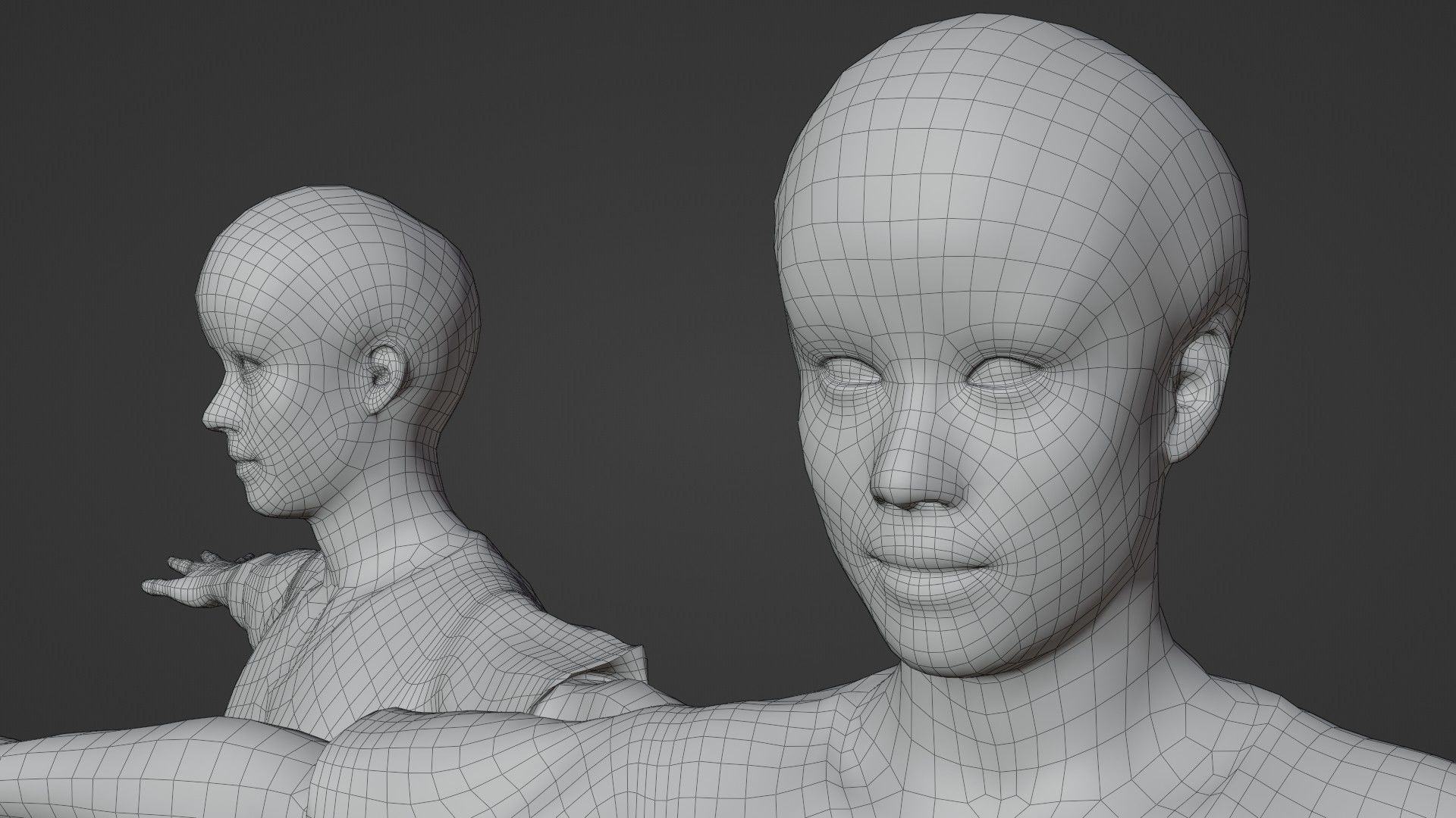 Asian Doctor Animation 3D 127 Kazu Low-poly 3D model_3