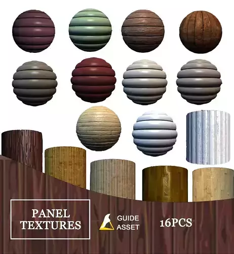 Panel PBR Textures