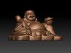Maitreya - Happy Buddha - Laughing Buddha - Budai 3D model 3D model_1