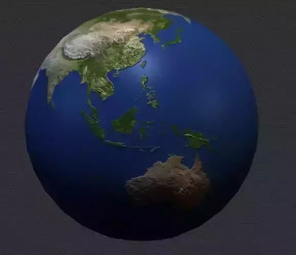 The Earth 3D models 3D model