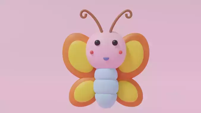 Cartoon Cute Butterfly