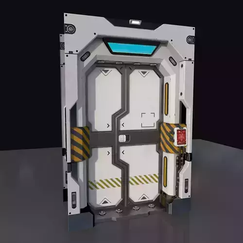 sci-fi door