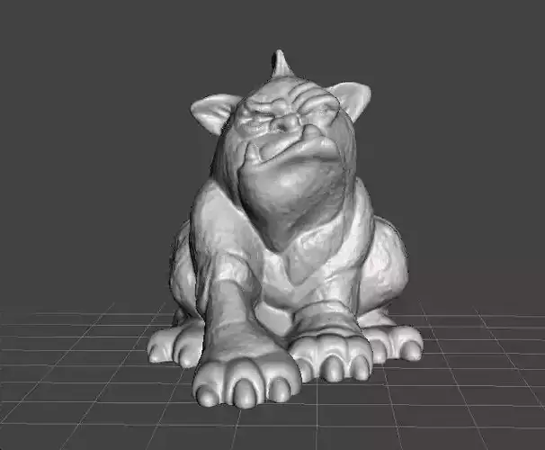 TRASHBAG BUNCH GARBEAST 1991 PVC FIGURE MINIATURE TOY