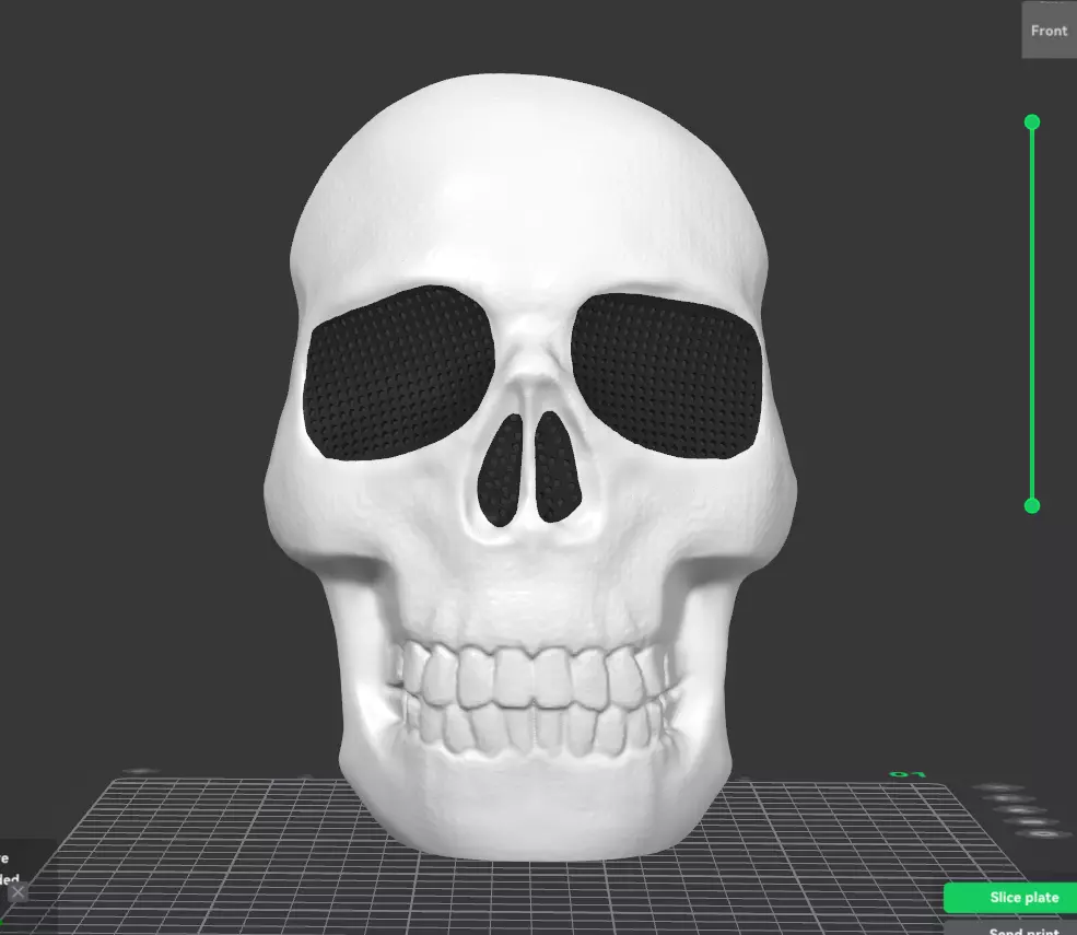 Skull mask 3D print model_9