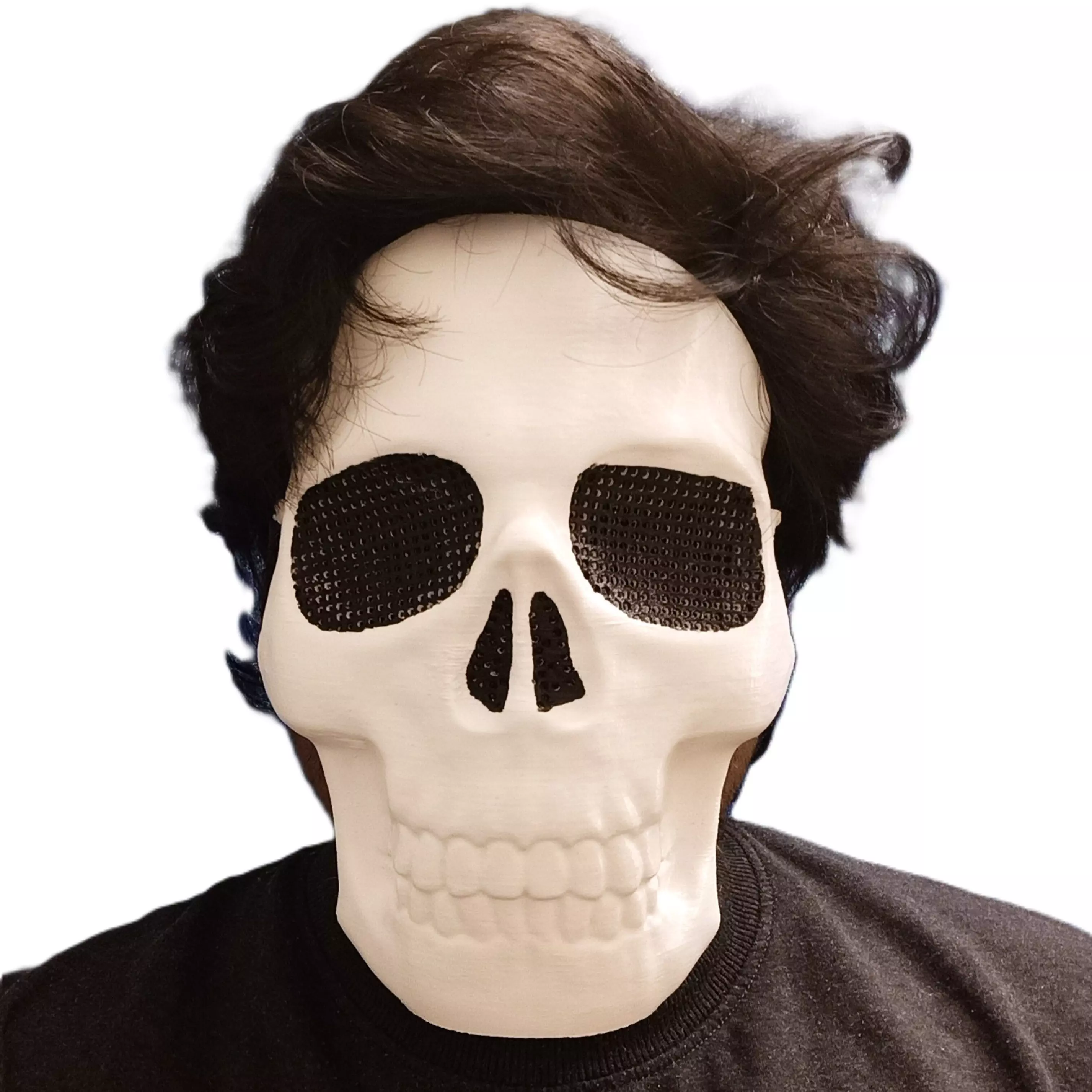 Skull mask 3D print model_0