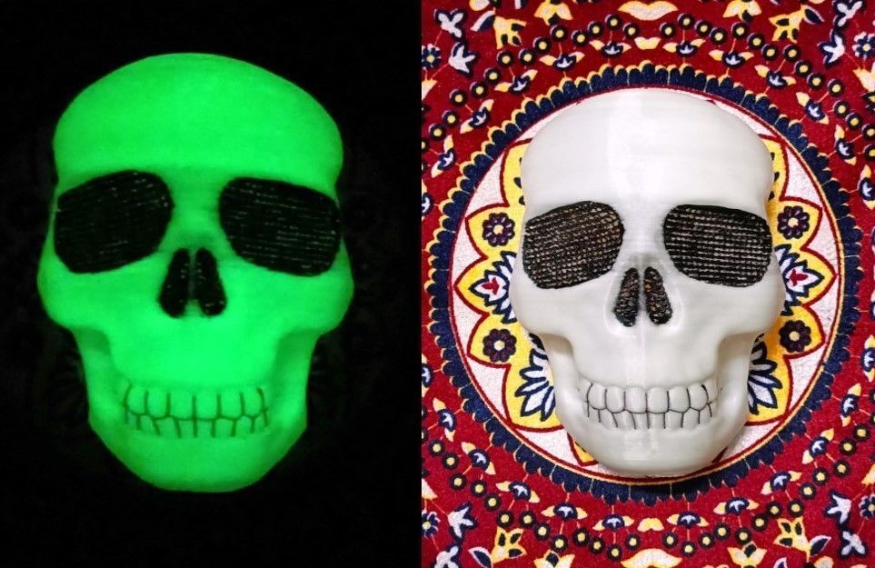 Skull mask 3D print model_1