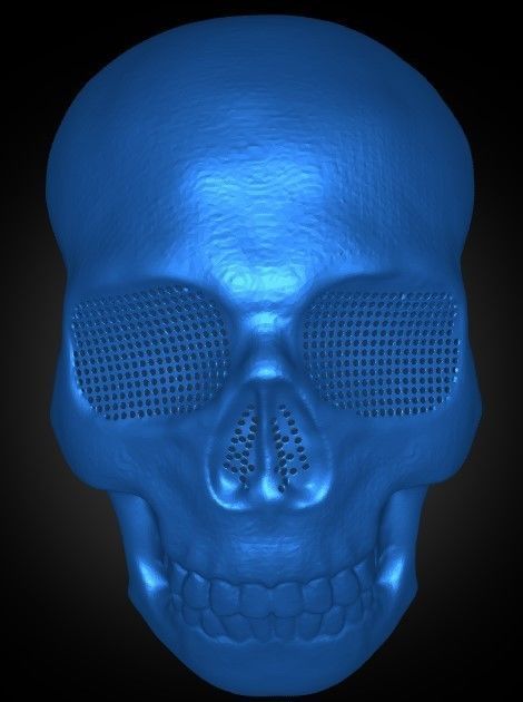 Skull mask 3D print model_5