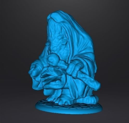 EPHANT MON MINIATURE MODELS SET FOR LEGION SCIFI FANTASY GAMES 3D print model_7