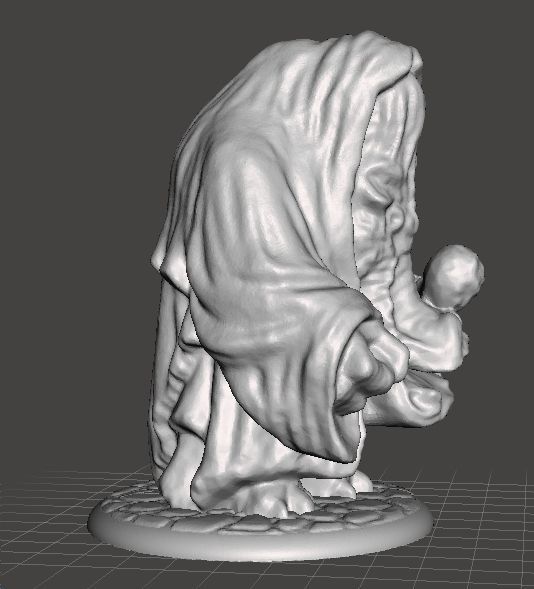 EPHANT MON MINIATURE MODELS SET FOR LEGION SCIFI FANTASY GAMES 3D print model_3