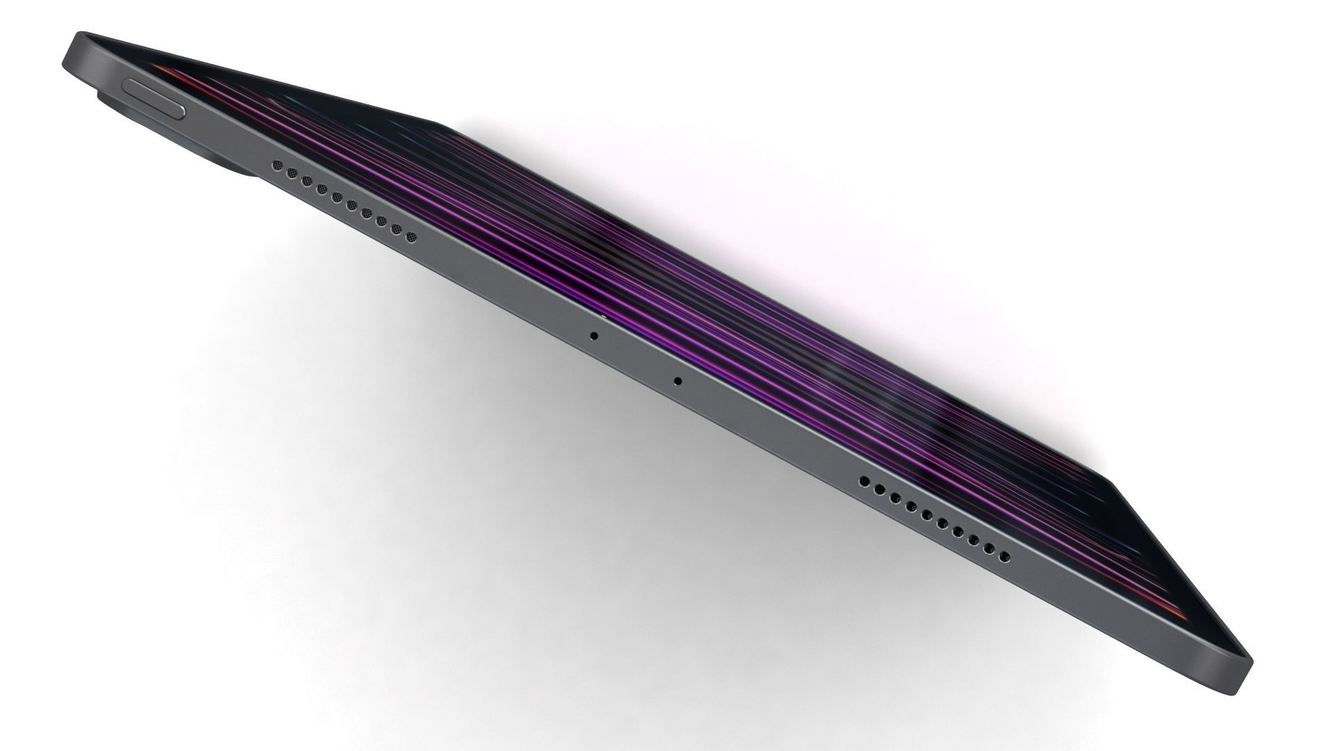 Apple iPad Pro 12-9  2022 All Colors with Pencil Low-poly 3D model_16