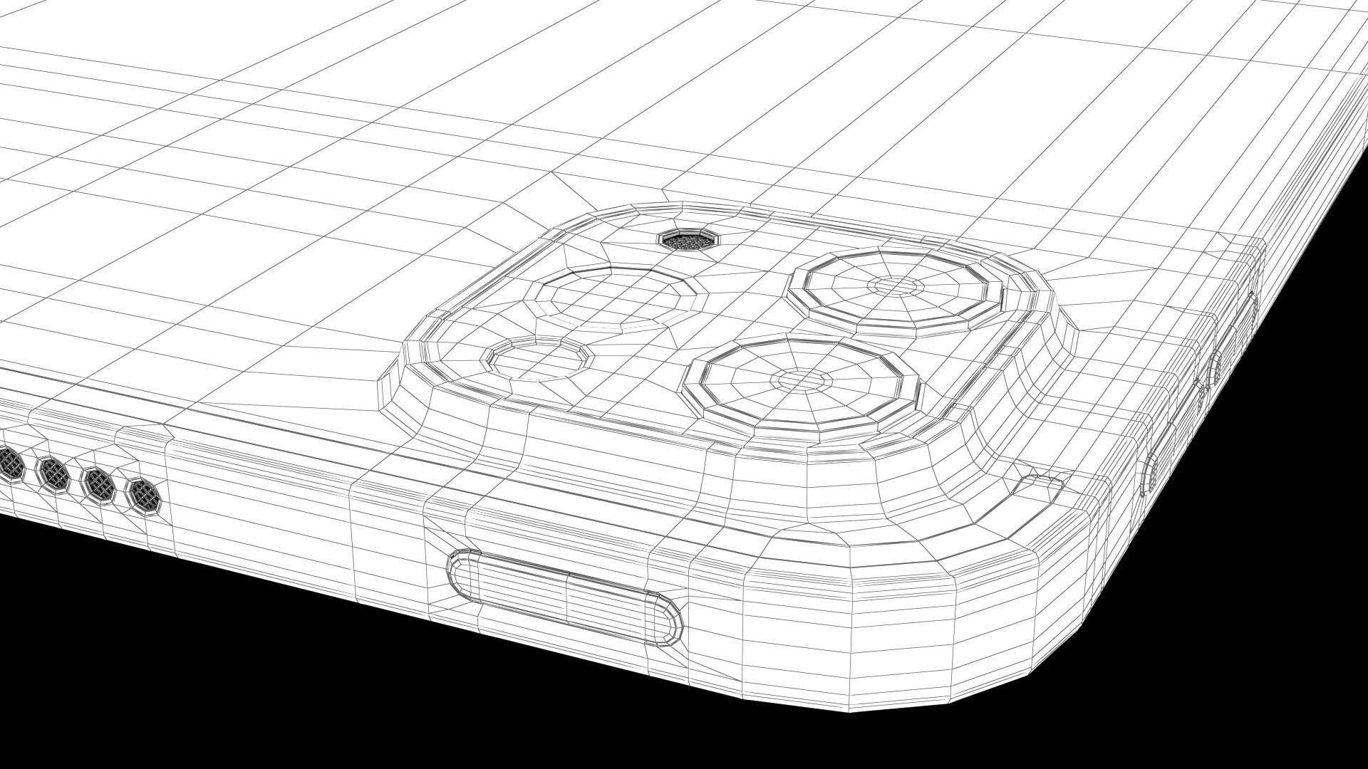Apple iPad Pro 12-9  2022 All Colors with Pencil Low-poly 3D model_42