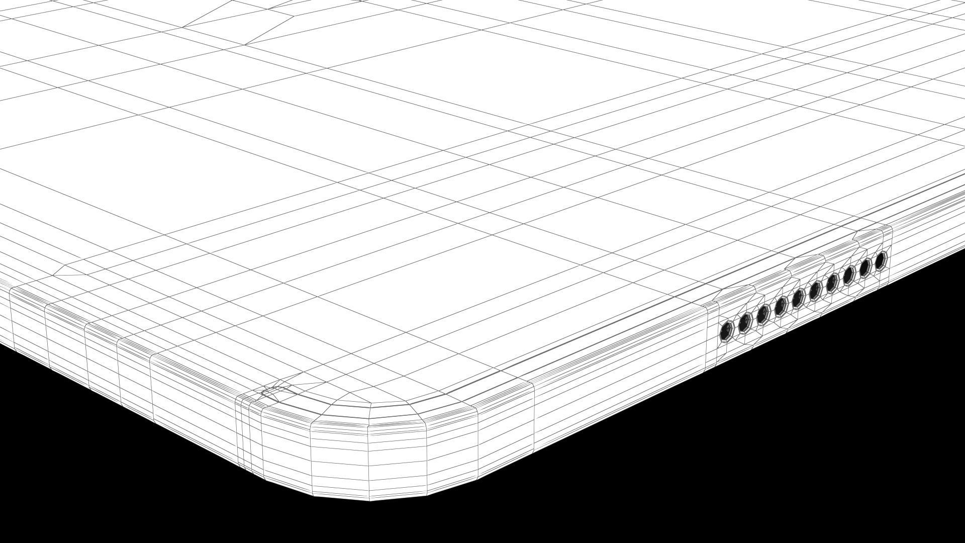 Apple iPad Pro 12-9  2022 All Colors with Pencil Low-poly 3D model_40