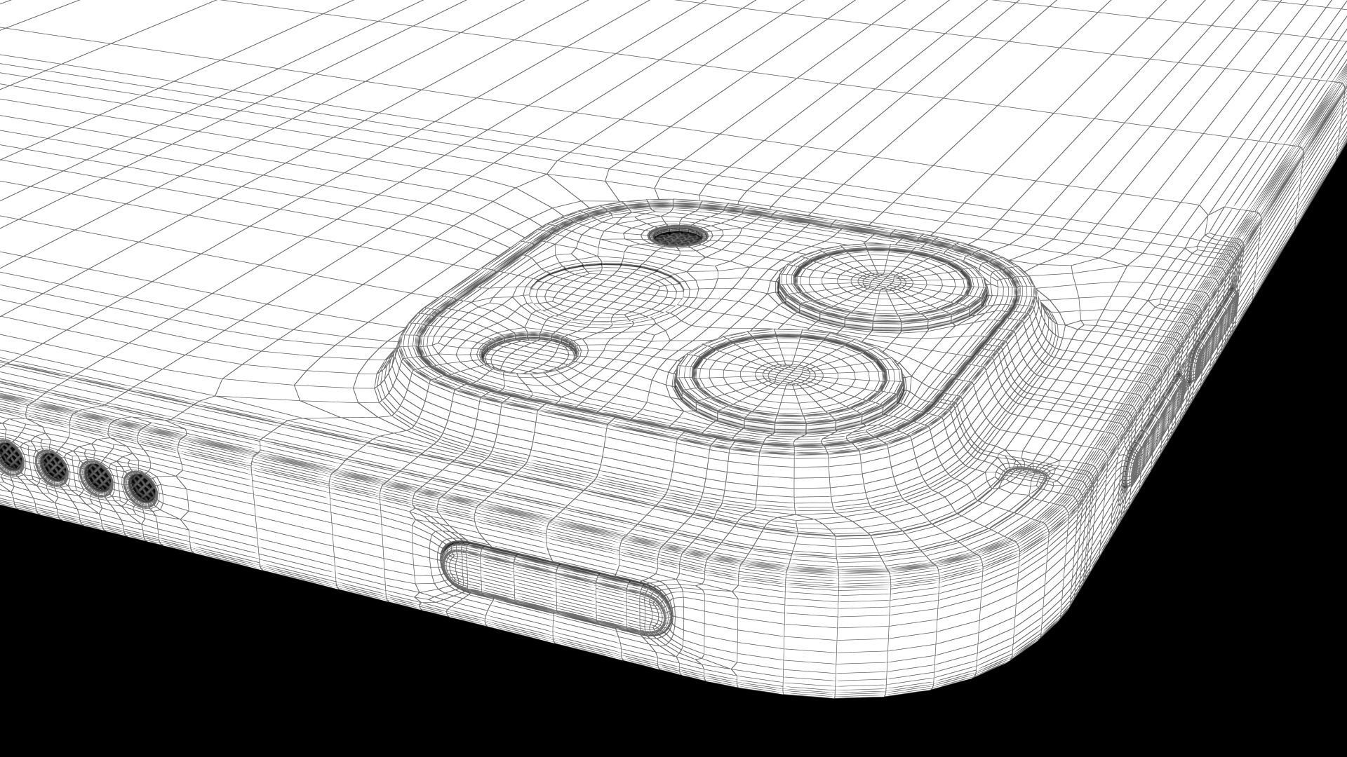 Apple iPad Pro 12-9  2022 All Colors with Pencil Low-poly 3D model_41