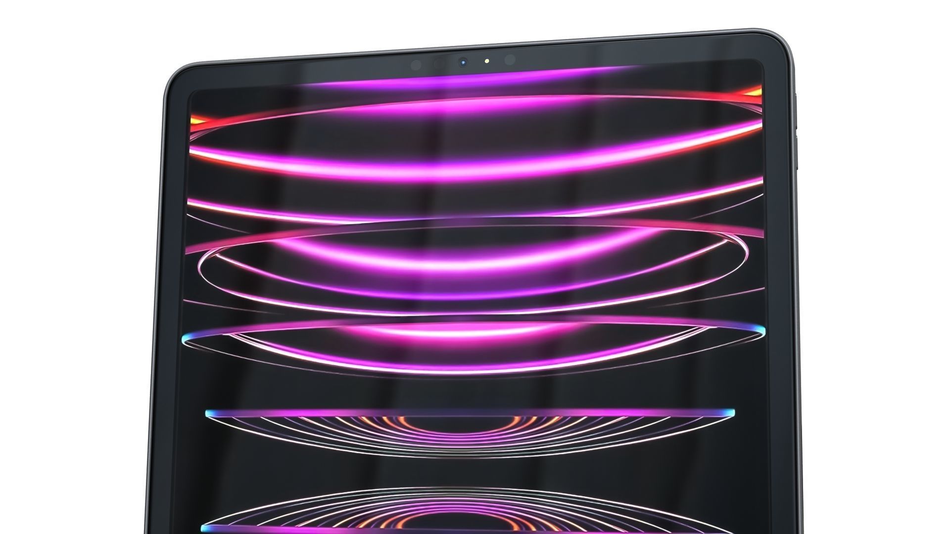 Apple iPad Pro 12-9  2022 All Colors with Pencil Low-poly 3D model_18