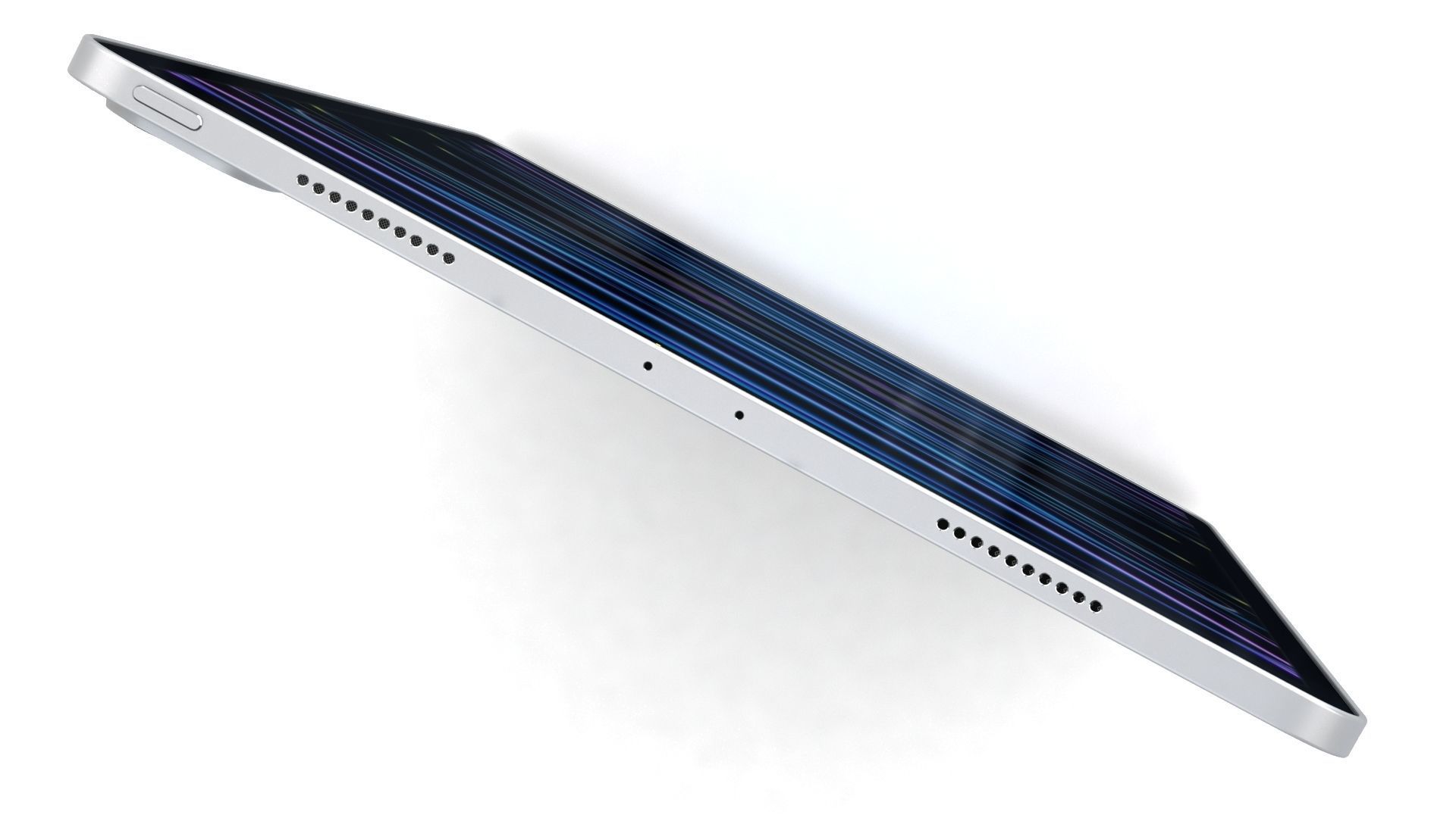 Apple iPad Pro 12-9  2022 All Colors with Pencil Low-poly 3D model_29