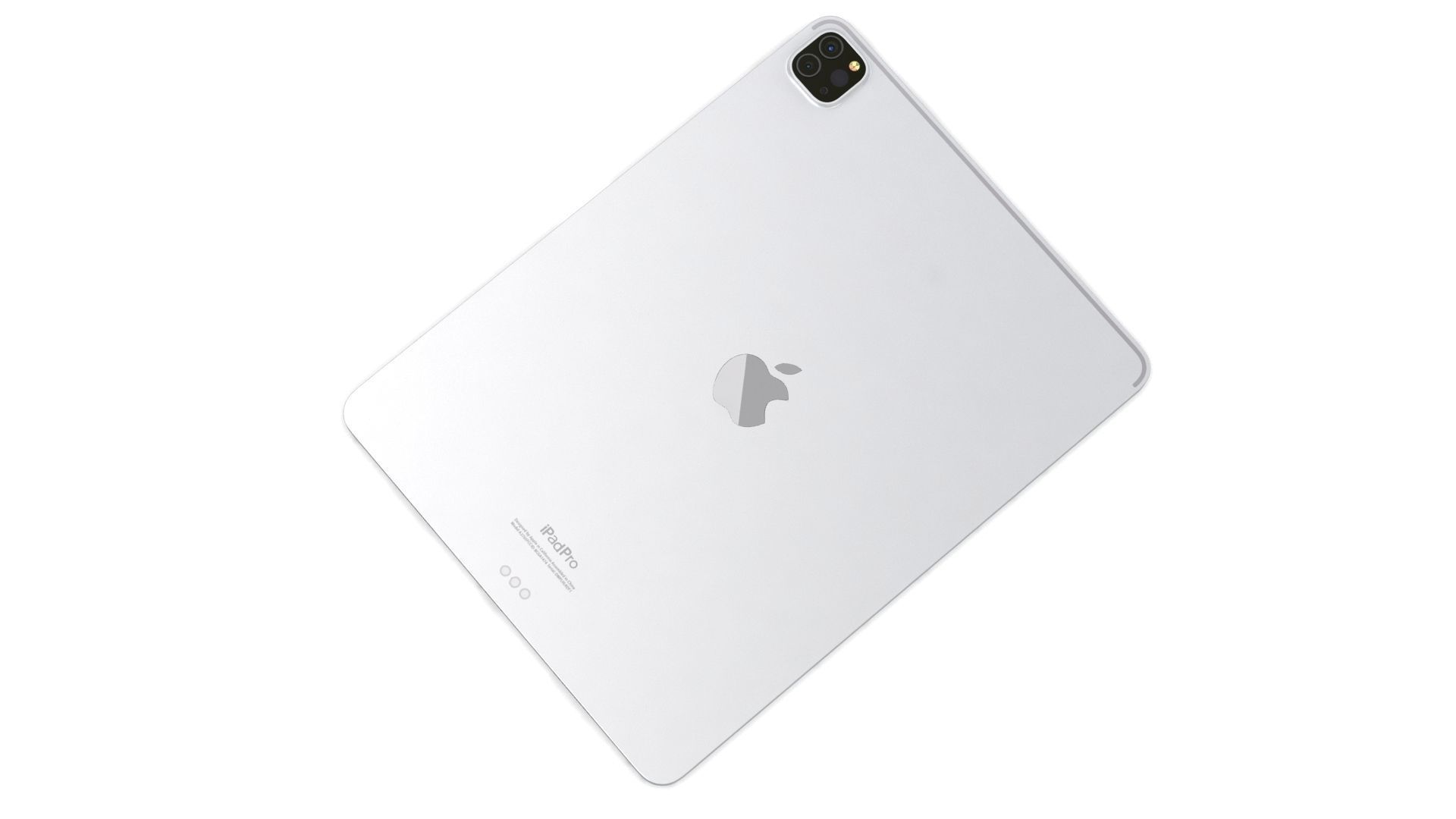 Apple iPad Pro 12-9  2022 All Colors with Pencil Low-poly 3D model_21