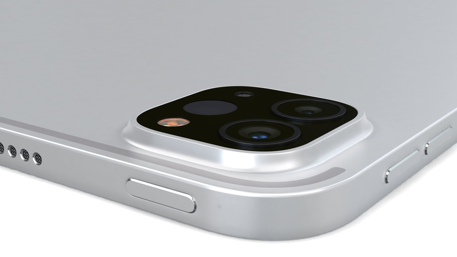 Apple iPad Pro 12-9  2022 All Colors with Pencil Low-poly 3D model_25