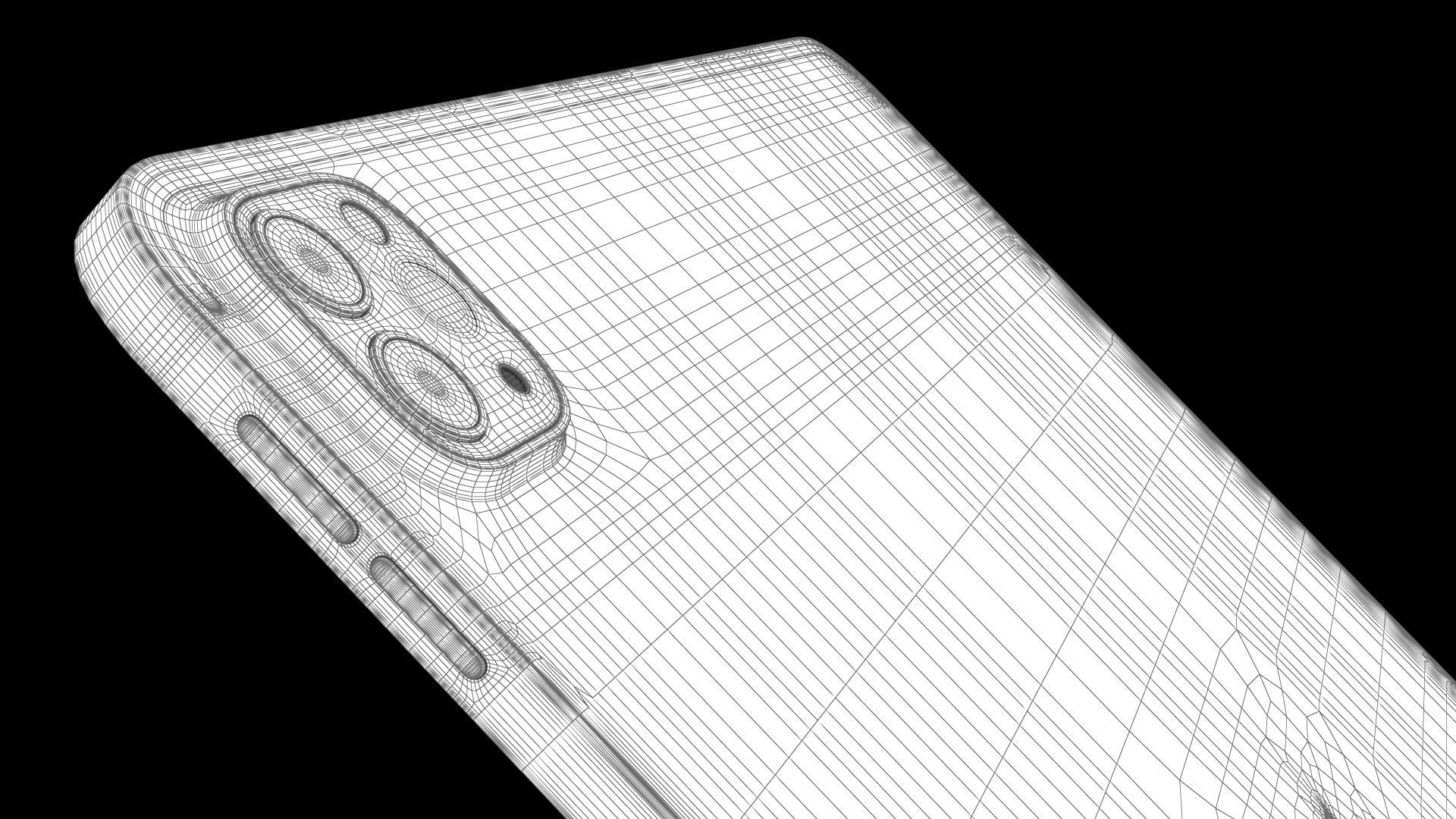 Apple iPad Pro 12-9  2022 All Colors with Pencil Low-poly 3D model_43