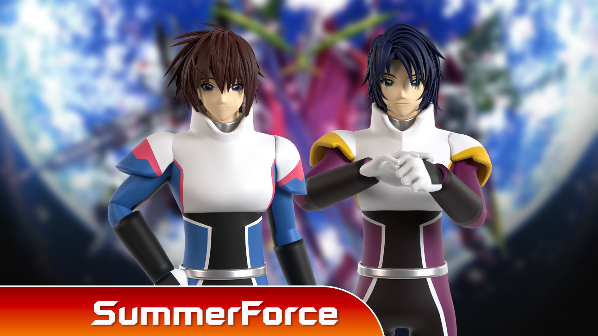 Kira Yamato - Gundam Seed Destiny 3D model_4