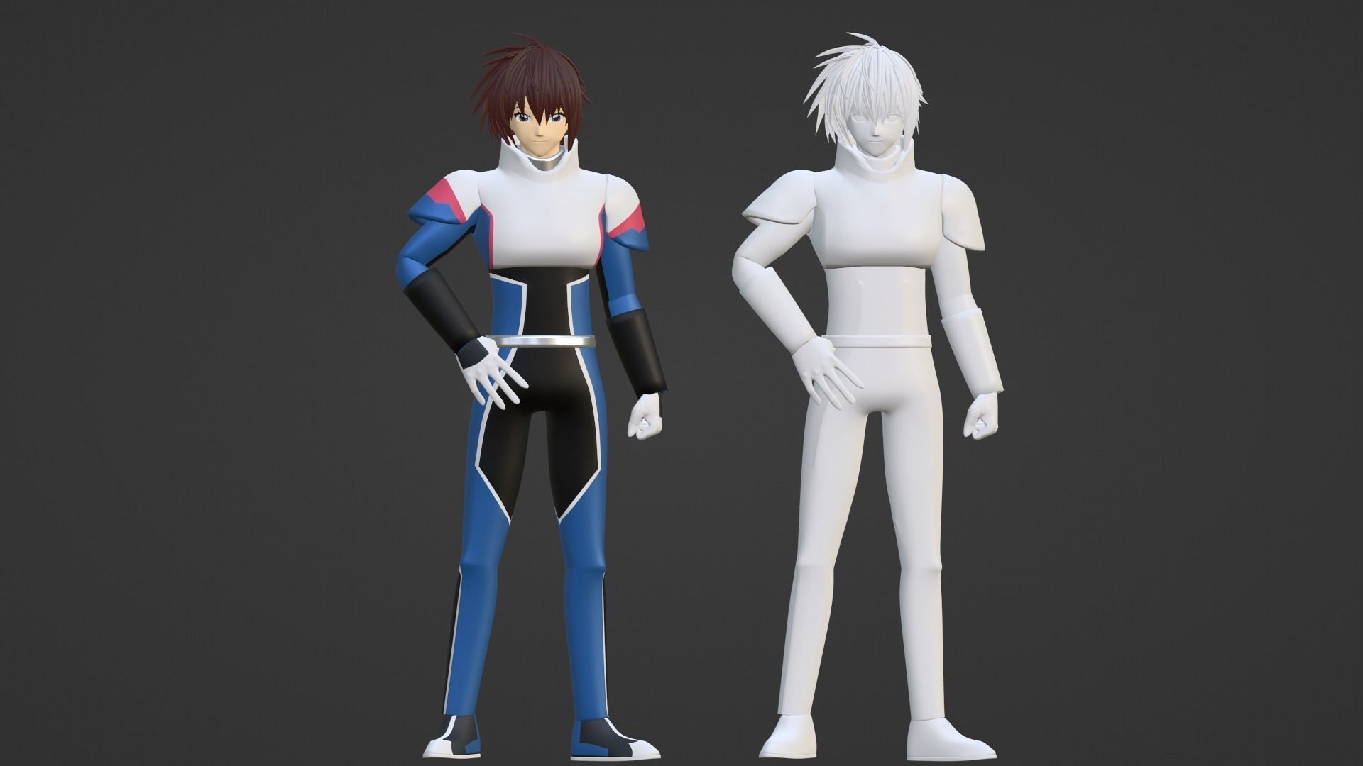 Kira Yamato - Gundam Seed Destiny 3D model_18