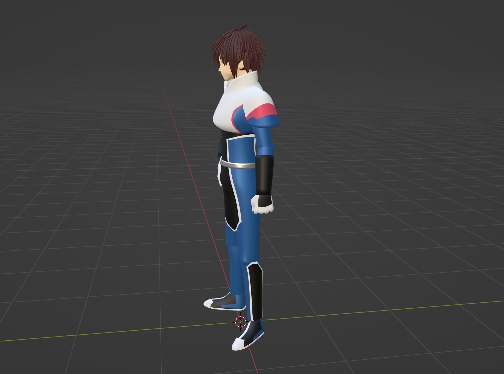 Kira Yamato - Gundam Seed Destiny 3D model_7