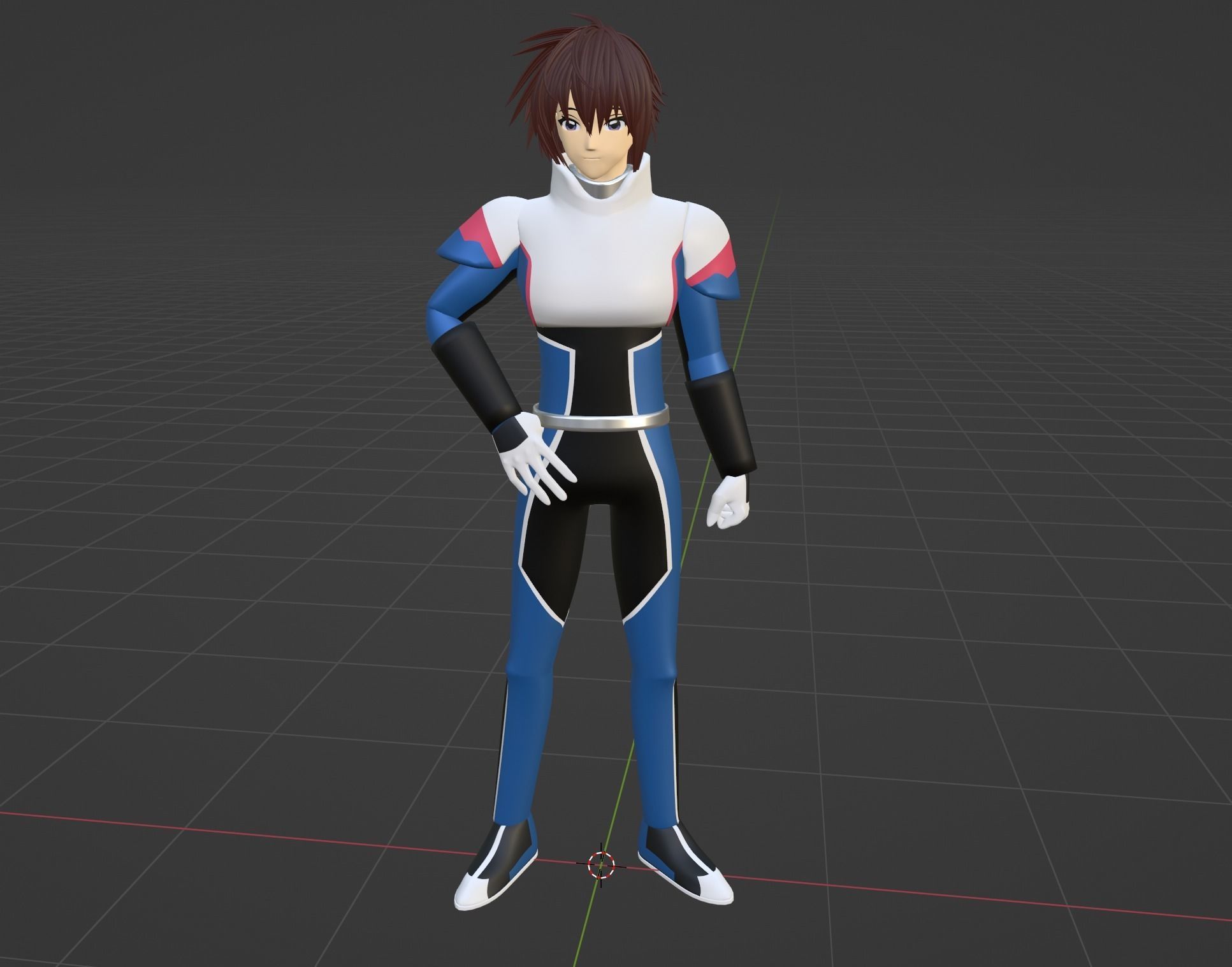 Kira Yamato - Gundam Seed Destiny 3D model_6