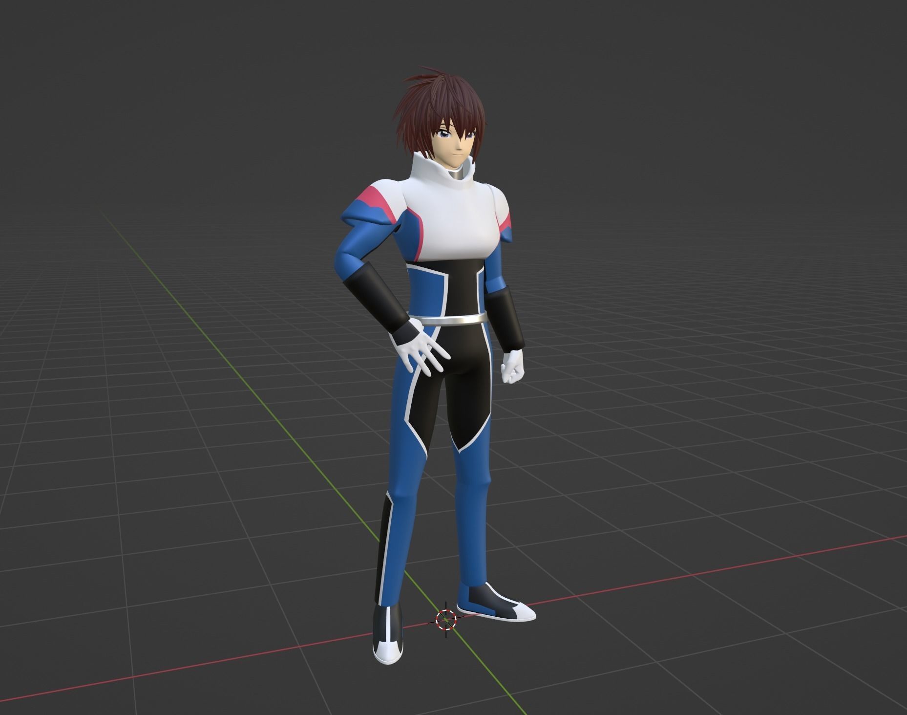 Kira Yamato - Gundam Seed Destiny 3D model_9