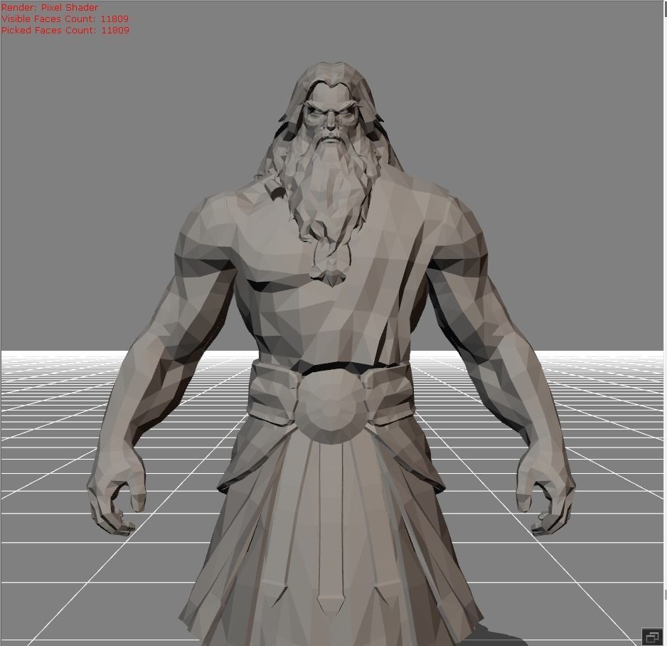 3D model Zeus Gates Olympus VR / AR / low-poly | CGTrader