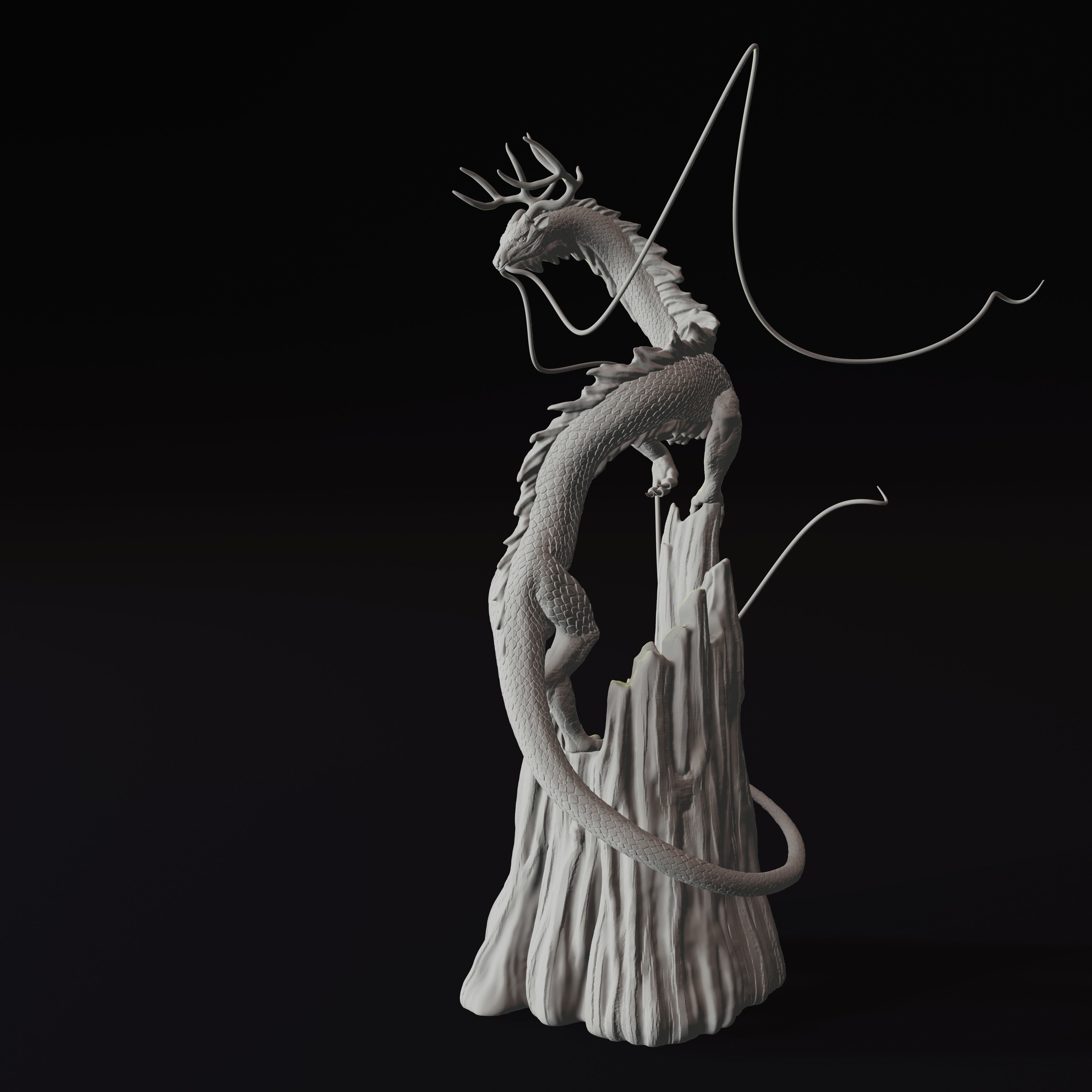 Forest Dragon Eastern Guardian 3D Print Model 3D print model_1