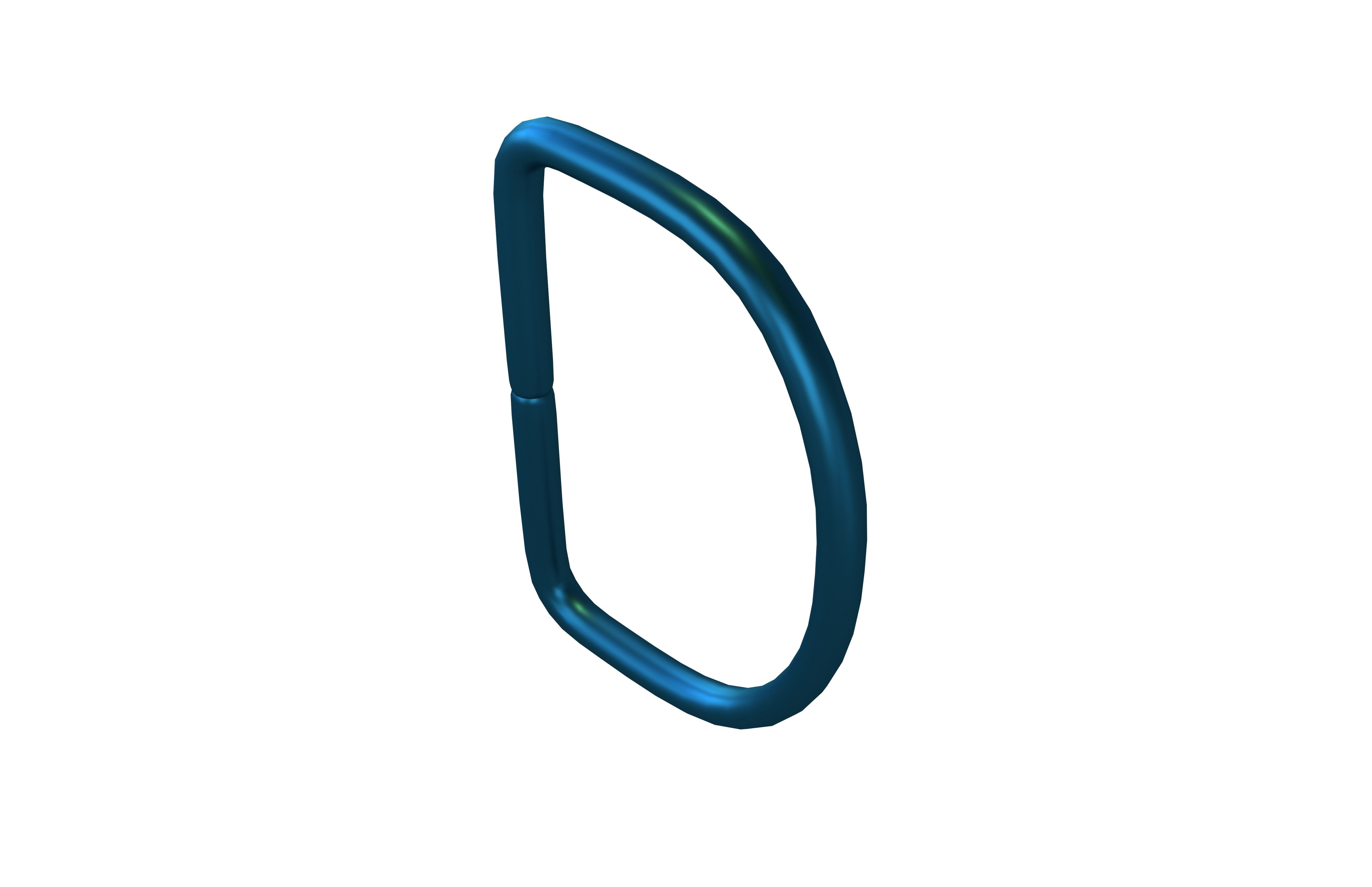 D Ring V1 004 Low-poly 3D model_11