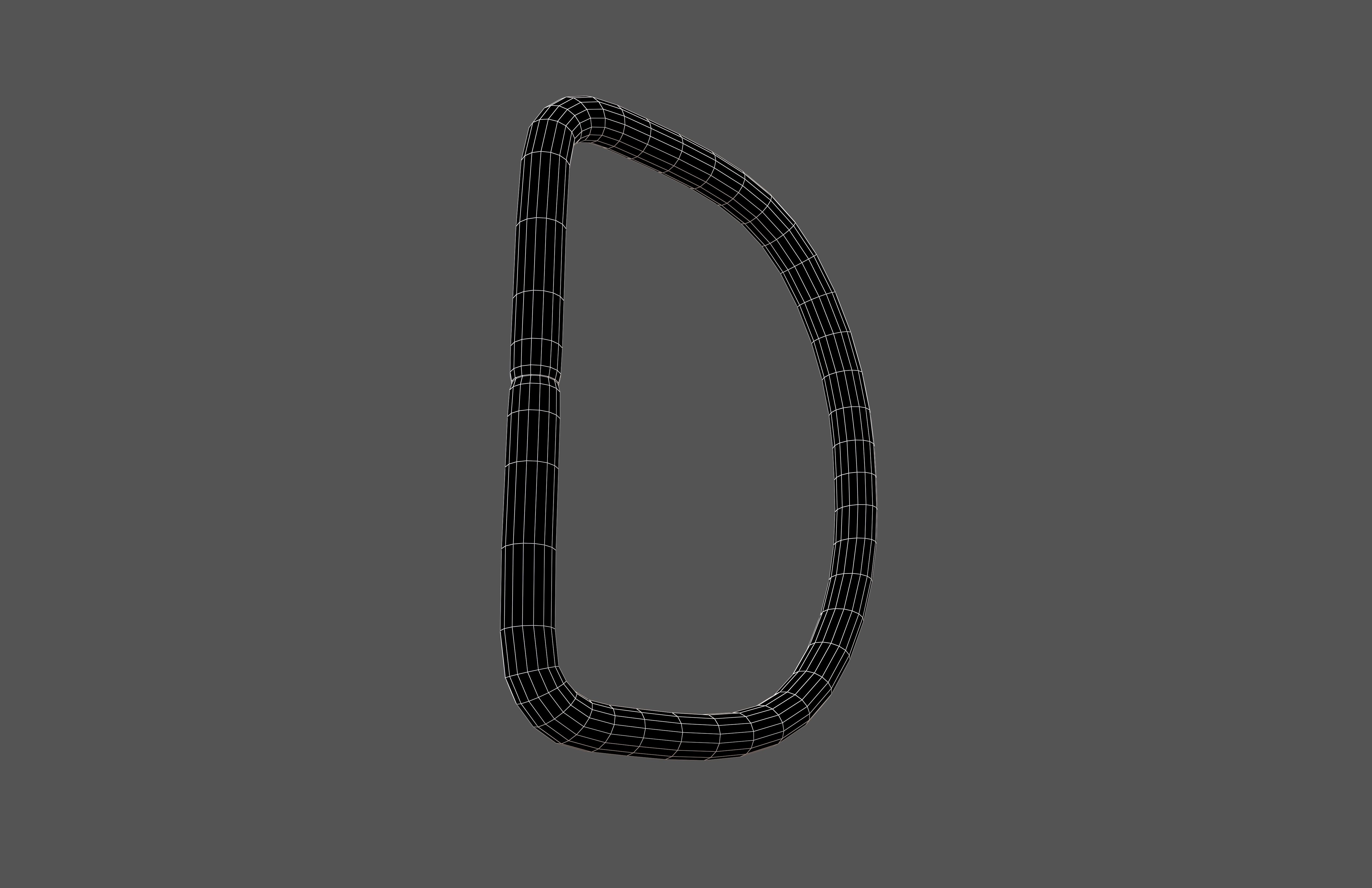 D Ring V1 004 Low-poly 3D model_13
