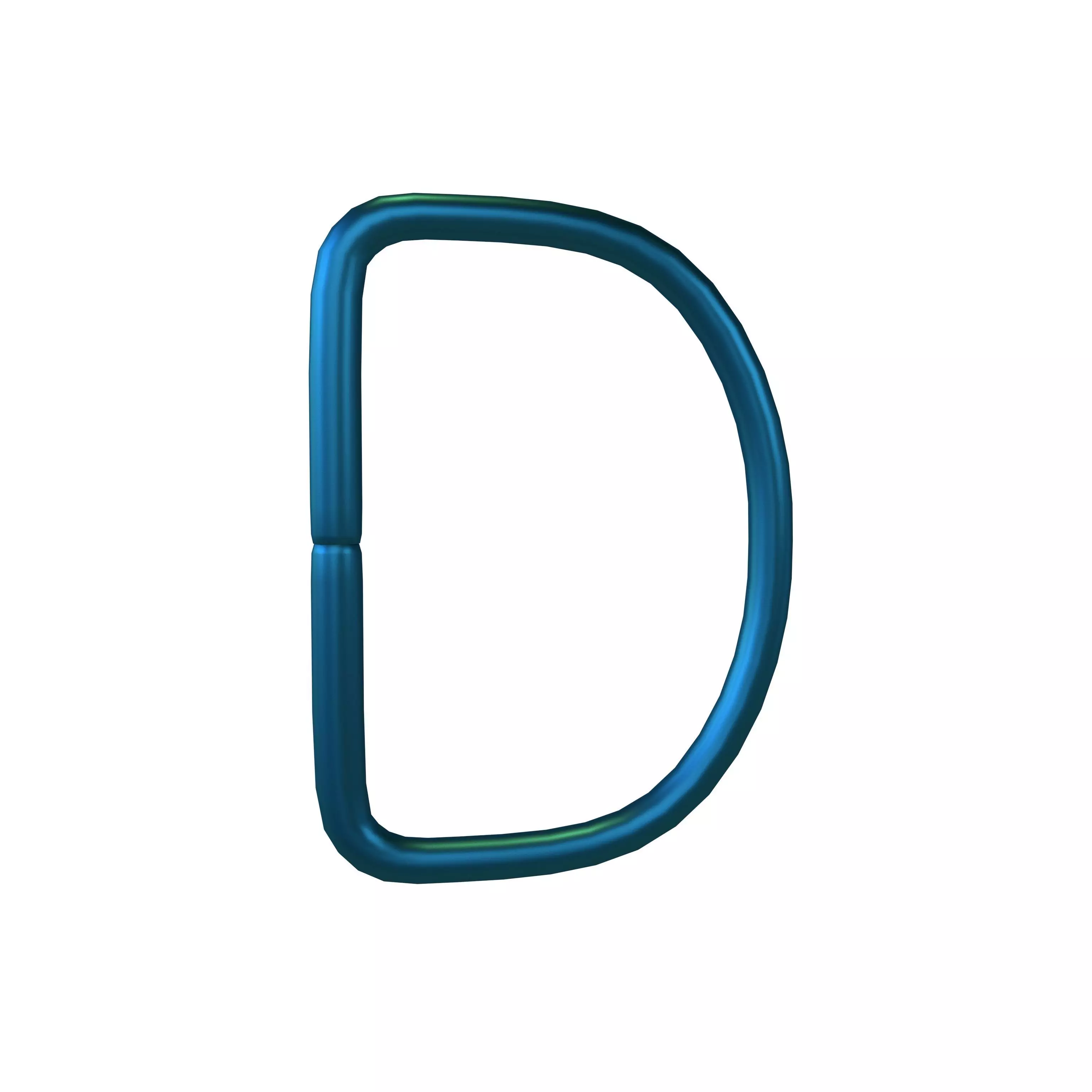 D Ring V1 004 Low-poly 3D model_0