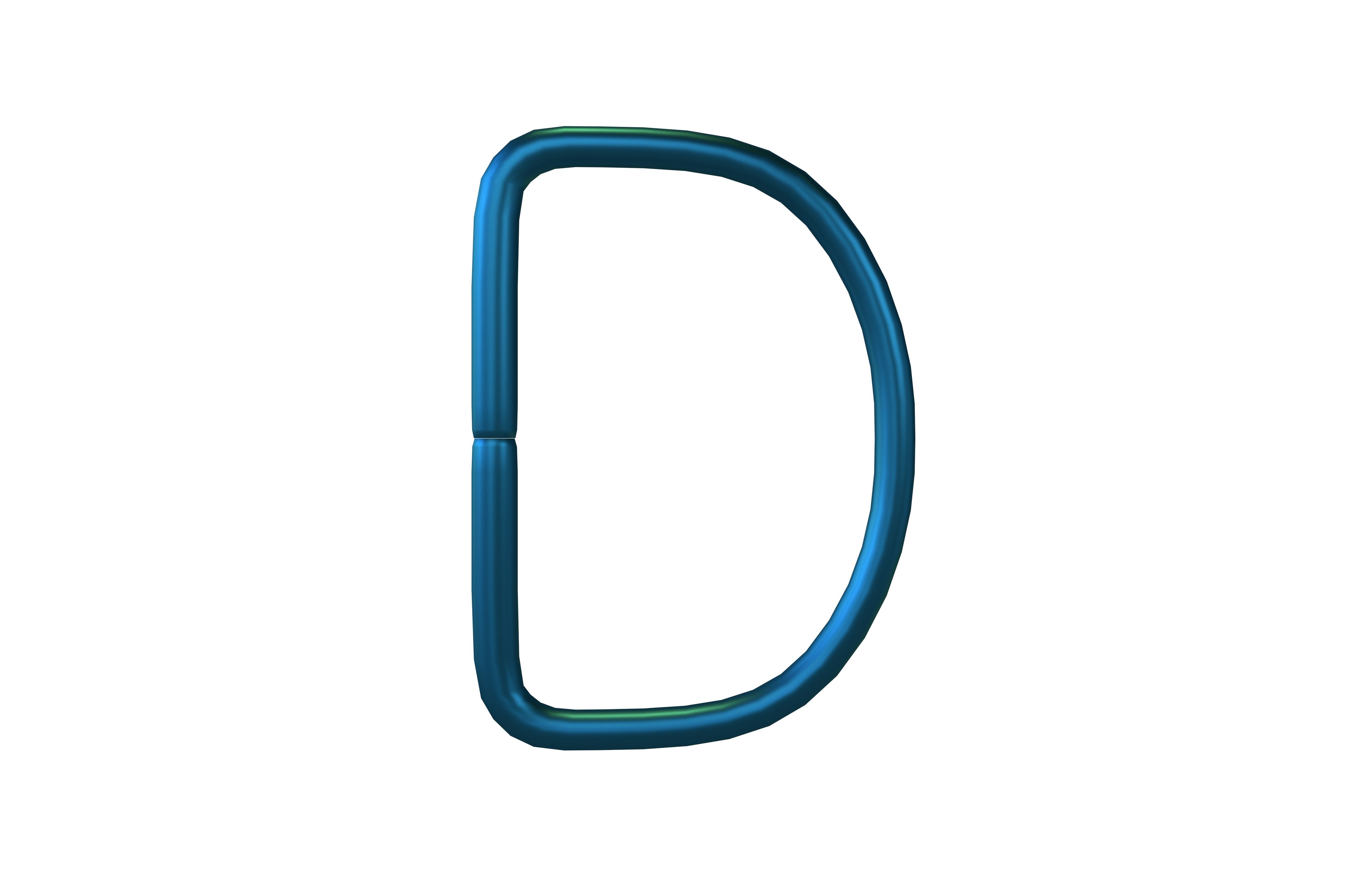 D Ring V1 004 Low-poly 3D model_3