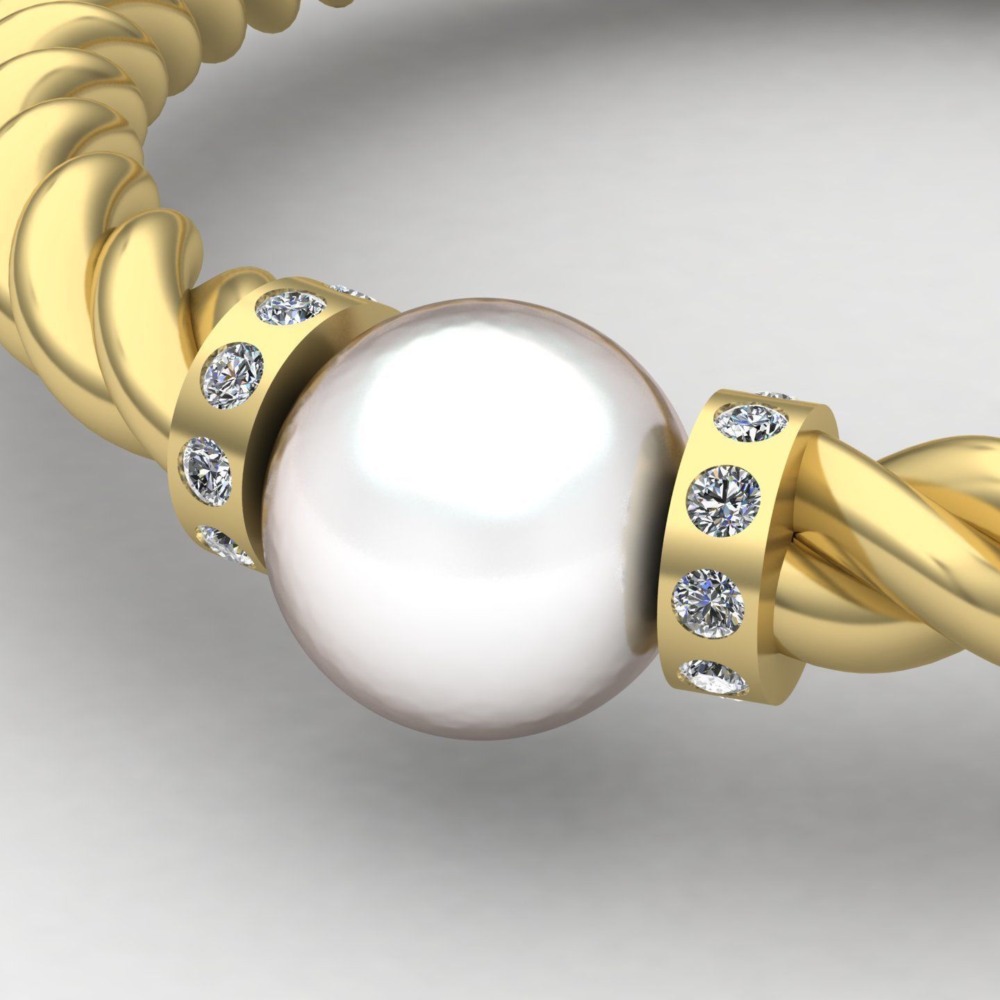 woman ring 6 3D print model_6