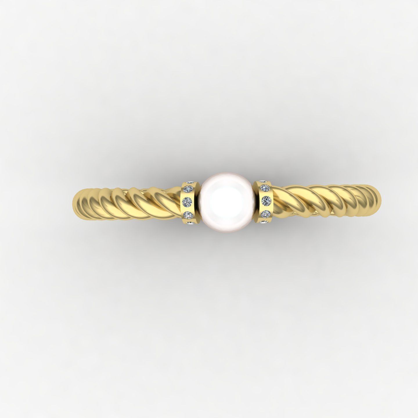 woman ring 6 3D print model_5