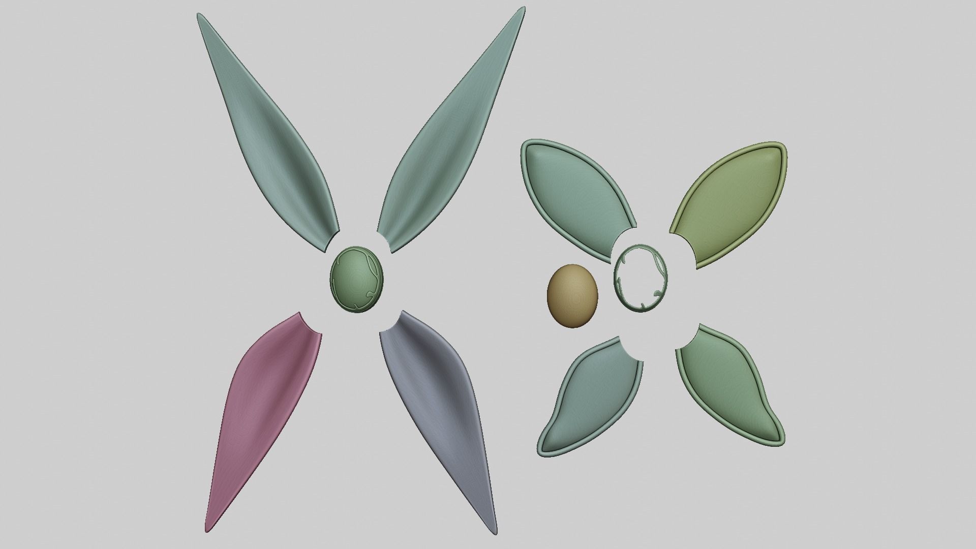 Butterfly Miraculous  Moth Brooch ladybug 3D print model_4