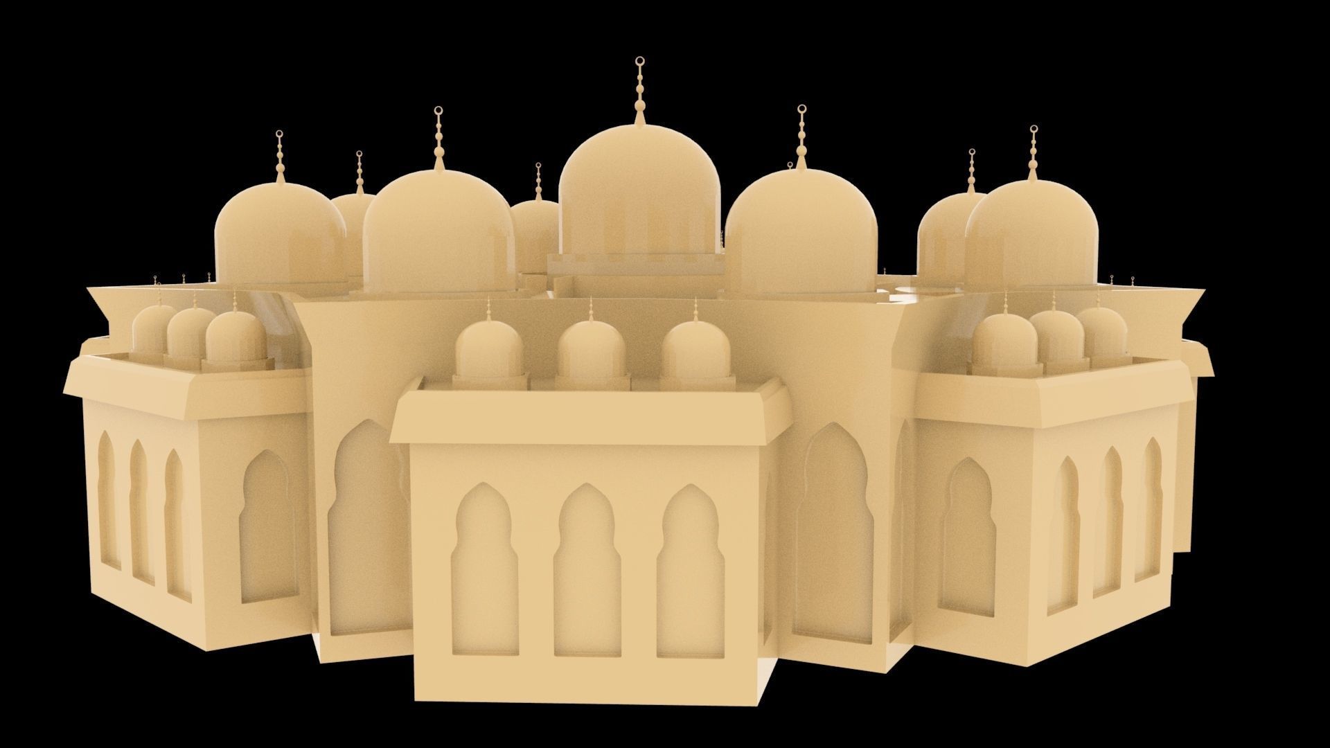 Holy Quran Academy in Sharjah 3D model_1