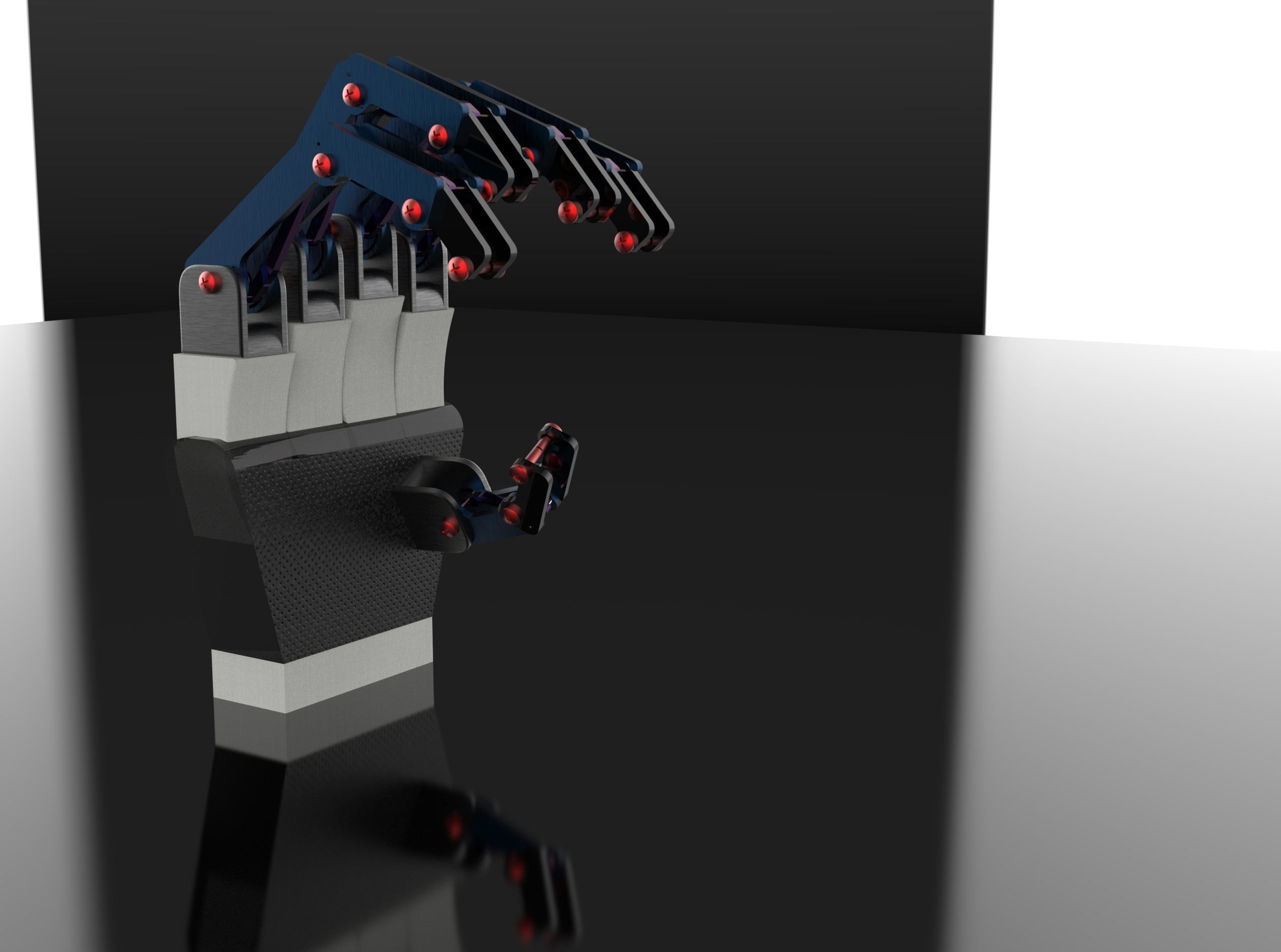 Robotic Hand 3D model_1