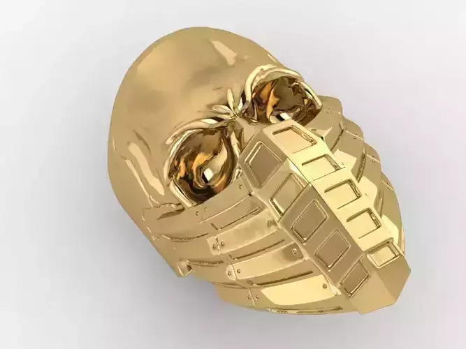 ring skull mask