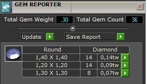 Diamond Pendant With Circles 4340 3D print model_6