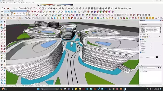 CONTEMPORARY 3D MODEL 