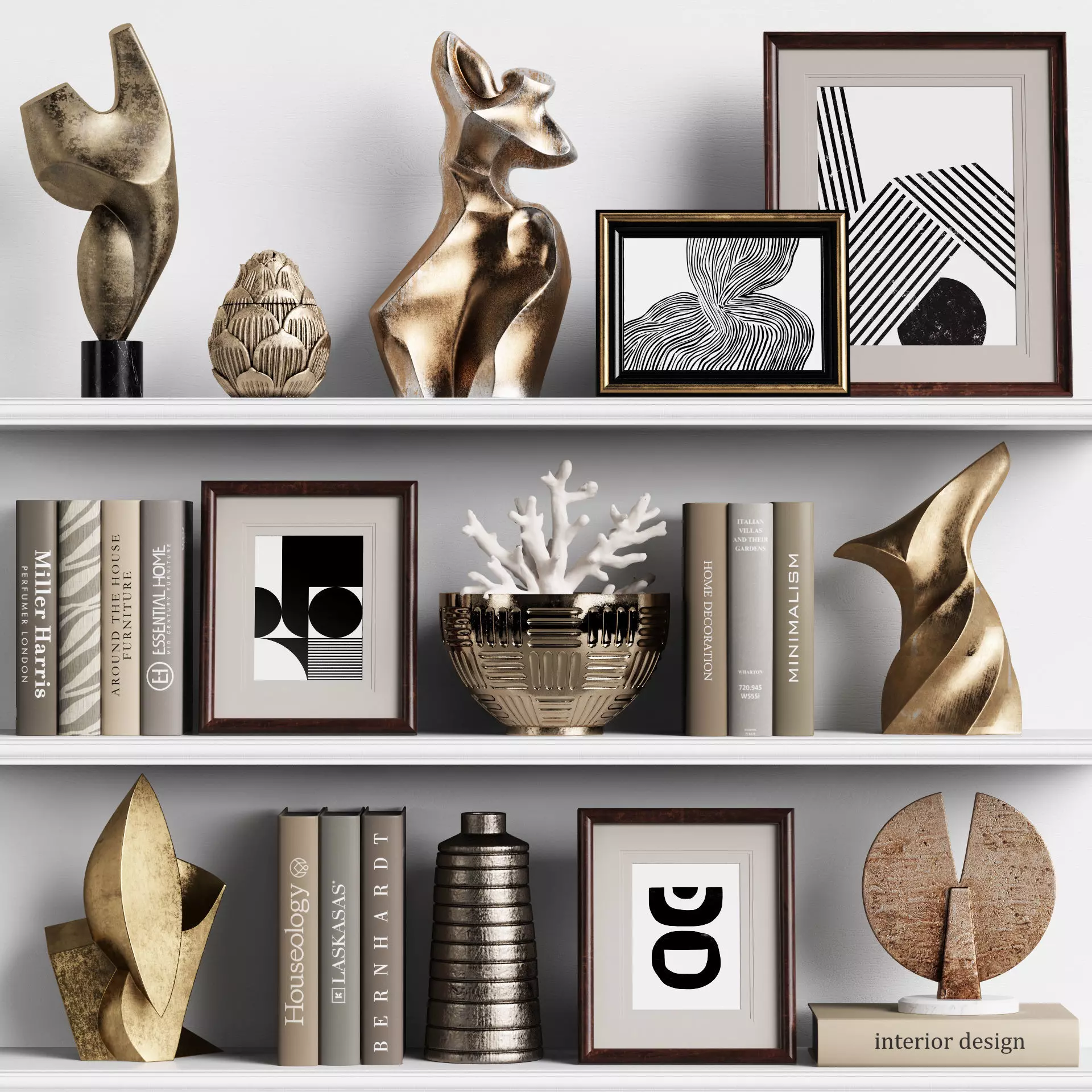 Decor Set 206 3D model_0