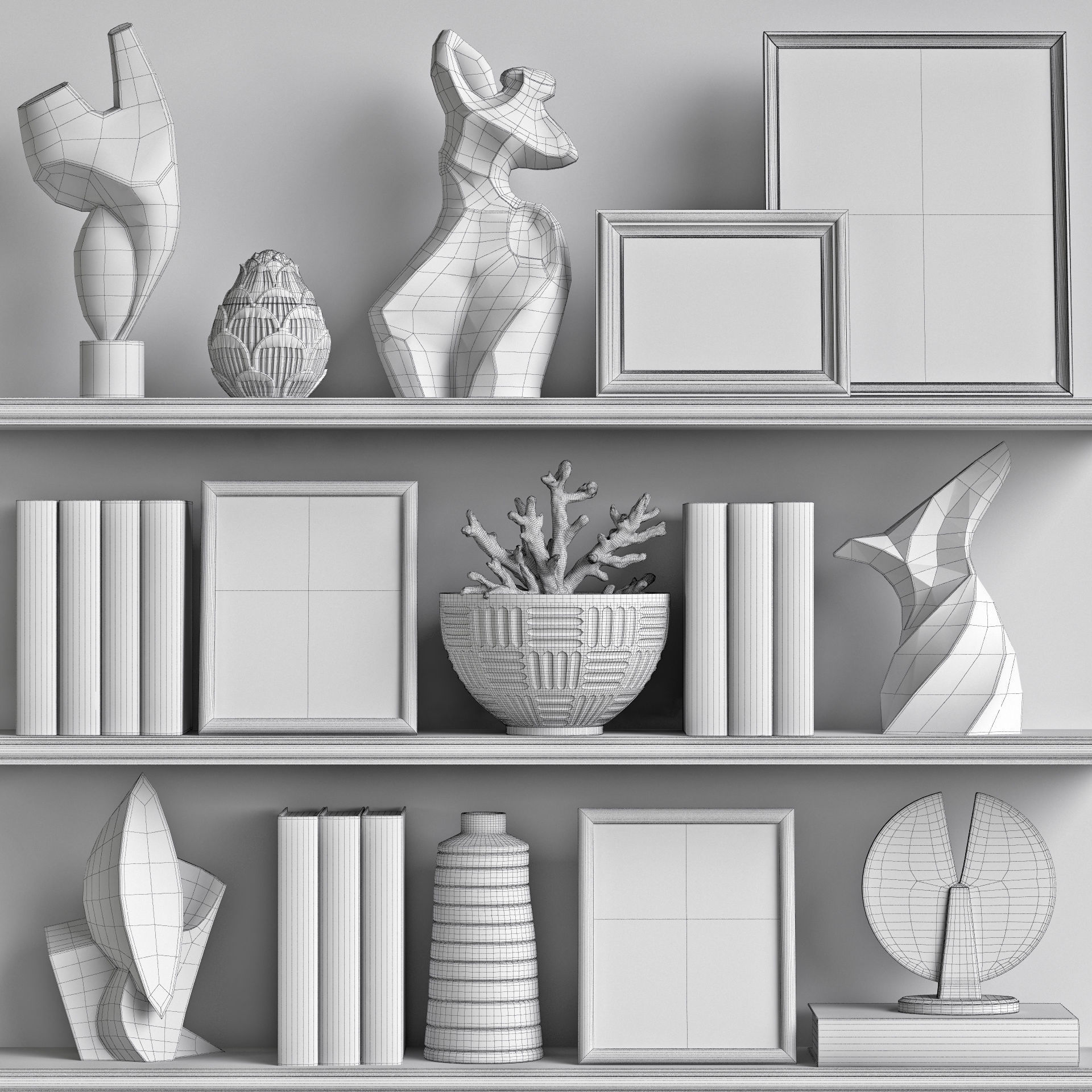 Decor Set 206 3D model_6