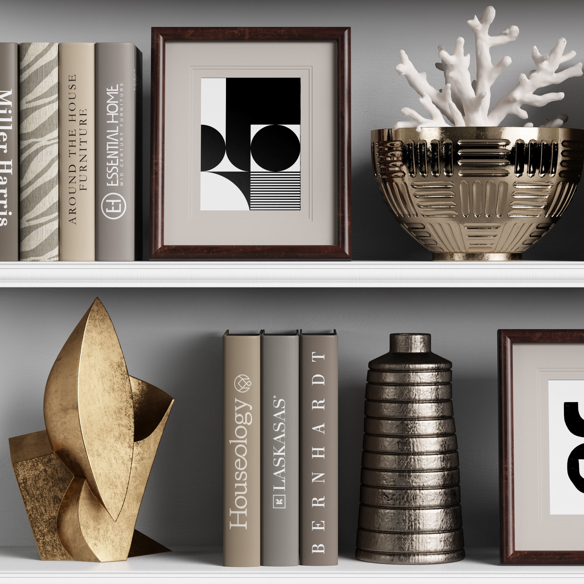 Decor Set 206 3D model_4