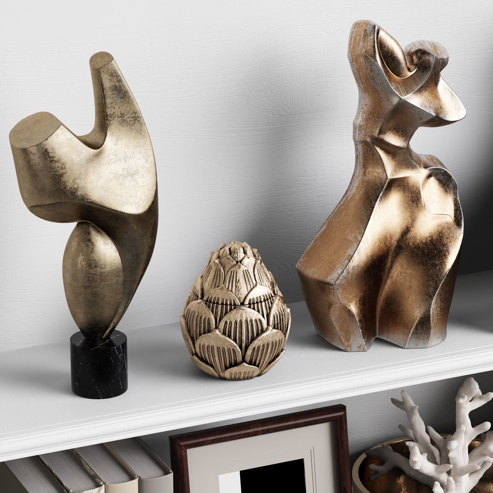 Decor Set 206 3D model_2