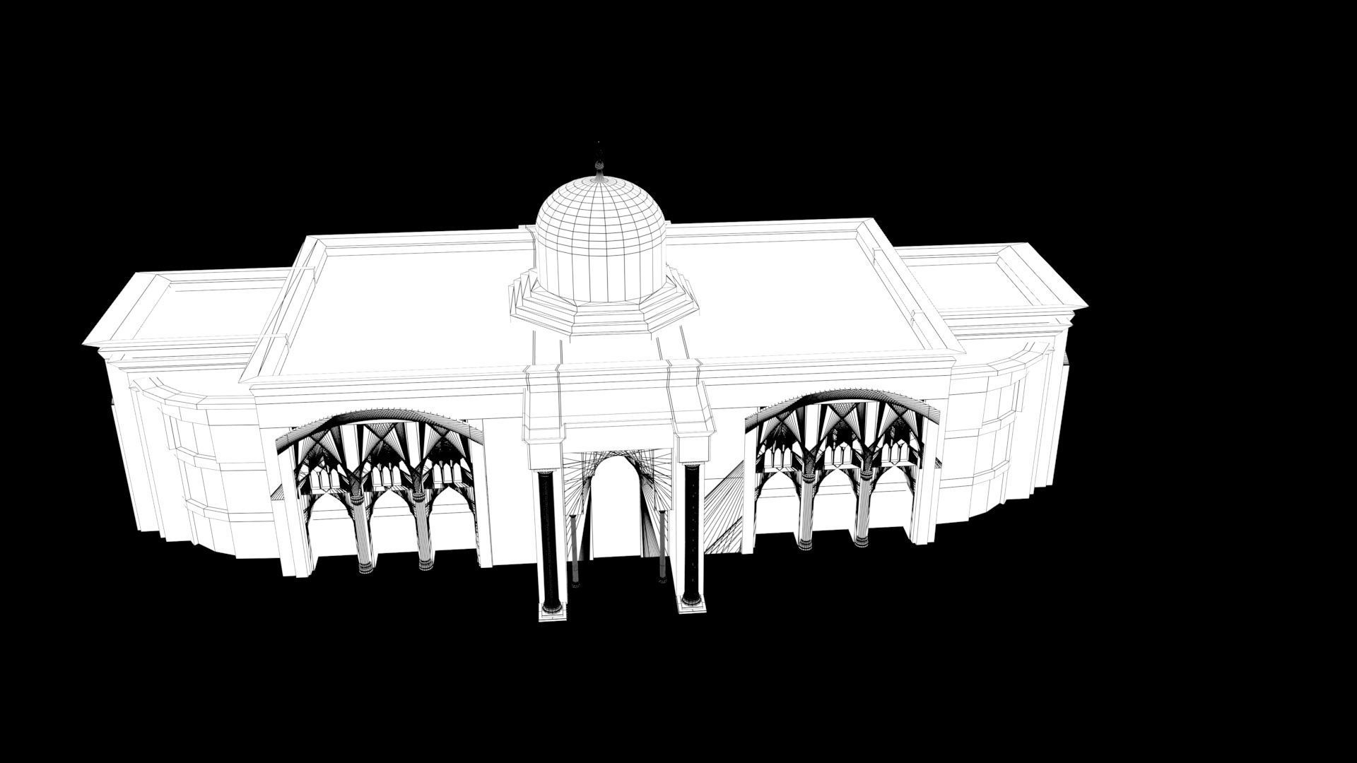 Sharjah Finance Department 3D model_6